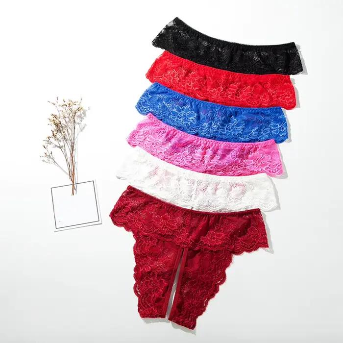 Occasions intimes étiquette taille 2XL sous-vêtements en dentelle Sexy grande