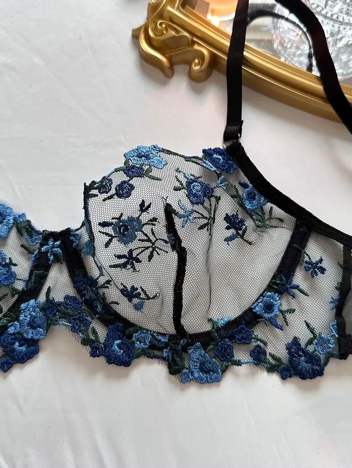 Ensemble de Lingerie transparente Sexy