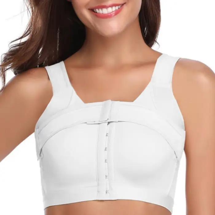 Soutien-gorge de compression post-chirurgical pour femmes avec stabilisateur d'implant mammaire