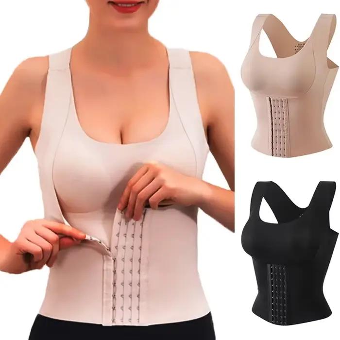 Soutien-gorge boutonné à la taille 3 en 1 pour femmes