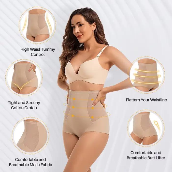 Shorty gainant taille haute respirant pour femme