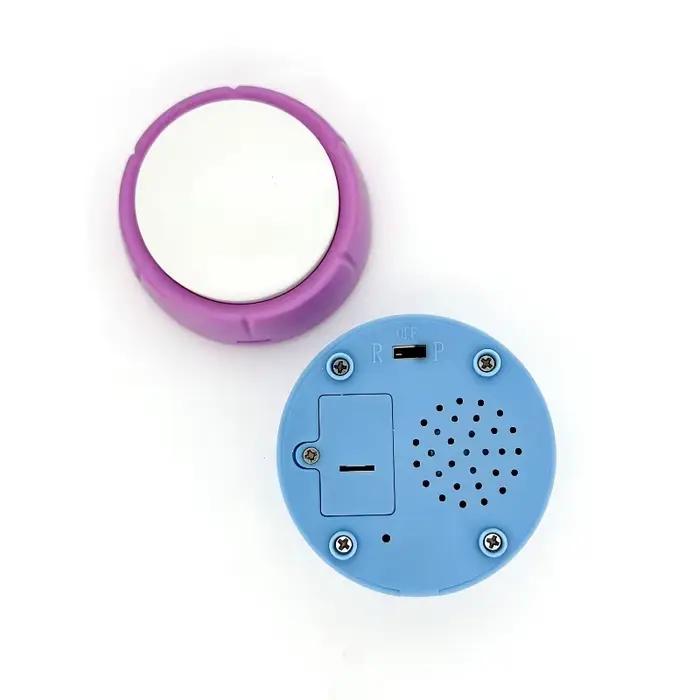 Bouton de communication pour chien, bouton sonore pour chat, enregistreur sonore, cloche d'entraînement vocale pour chiens