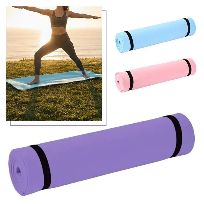 Tapis de fitness antidérapant pour exercices de Pilates, musculation, sport, gymnastique, équipement de fitness