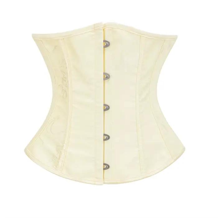 Corset sous-poitrine rouge bordeaux sexy pour le modelage de la taille