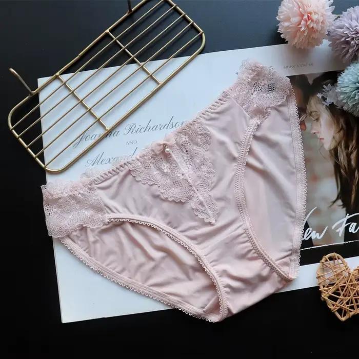 Women's Underwear Panty Sexy Lace Panties Low Waist Seamless Comfort Briefs Woman Fashion Underpants Female Lingerie