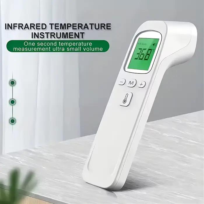 Thermomètre infrarouge numérique LCD pour la température de la fièvre du front, outil médical de mesure de la température corporelle sans contact pour enfants et adultes