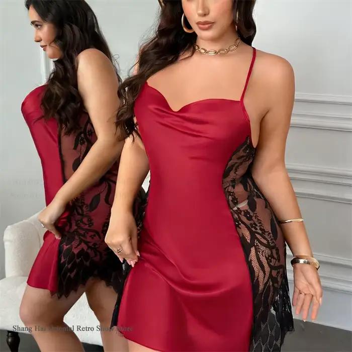 Chemise de nuit pour femme grande taille 3XL 4XL 5XL