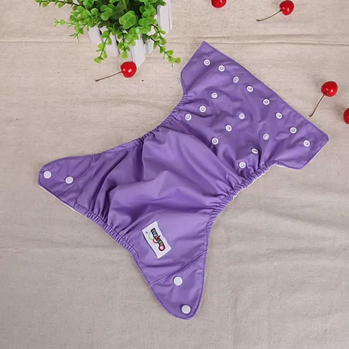 Couche lavable pour bébé, couche en tissu imperméable pour enfant, couche en coton écologique pour bébé, couche en tissu réutilisable, convient aux bébés de 0 à 2 ans, 3 à 15 kg