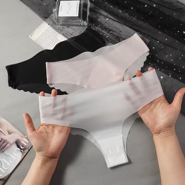String Transparent sans couture pour femmes