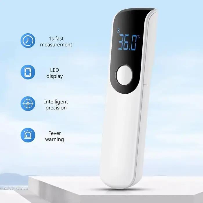 Thermomètre de fièvre infrarouge médical maison numérique LED enfants adulte sans contact température corporelle thermomètre d'oreille