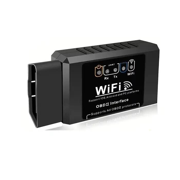 Lecteur de Code WiFi OBD2 ELM327, Scanner V1.5, outils de Diagnostic de voiture, détecteur de défauts de voiture pour Android/IOS/PC