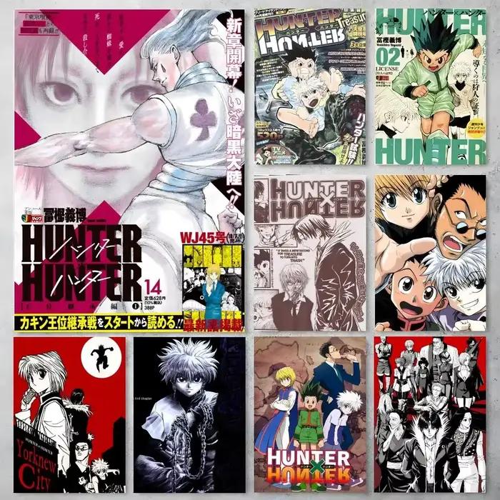 Affiche H-Hunter × Hunter, affiches haute définition, art mural pour le salon et la décoration de la maison.