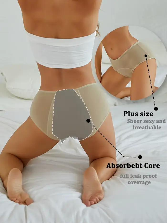 Culotte menstruelle taille basse pour femmes
