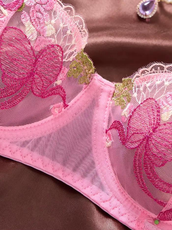 Ensemble de lingerie rose esthétique Coquette