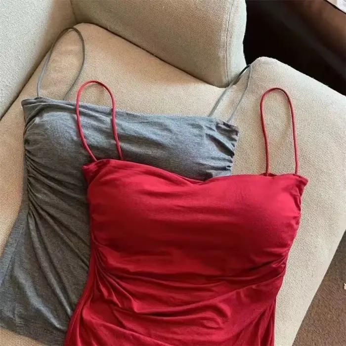 Corset plissé à taille élégante
