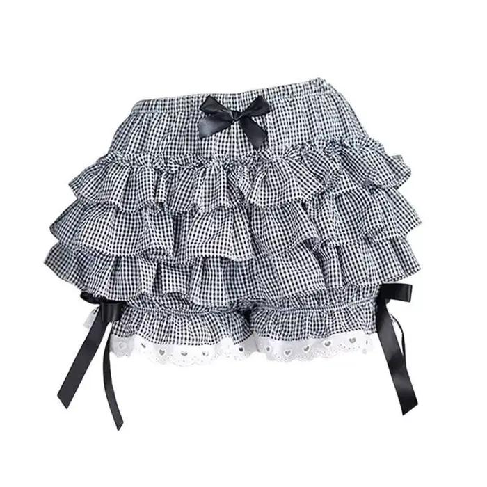 Culottes plissées roses pour femme