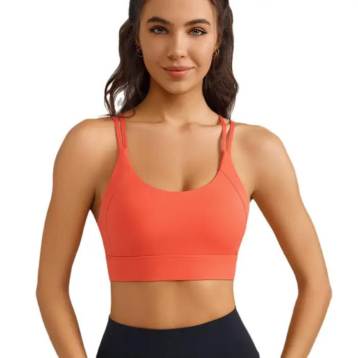 Soutien-gorge de sport dos mince pour femmes