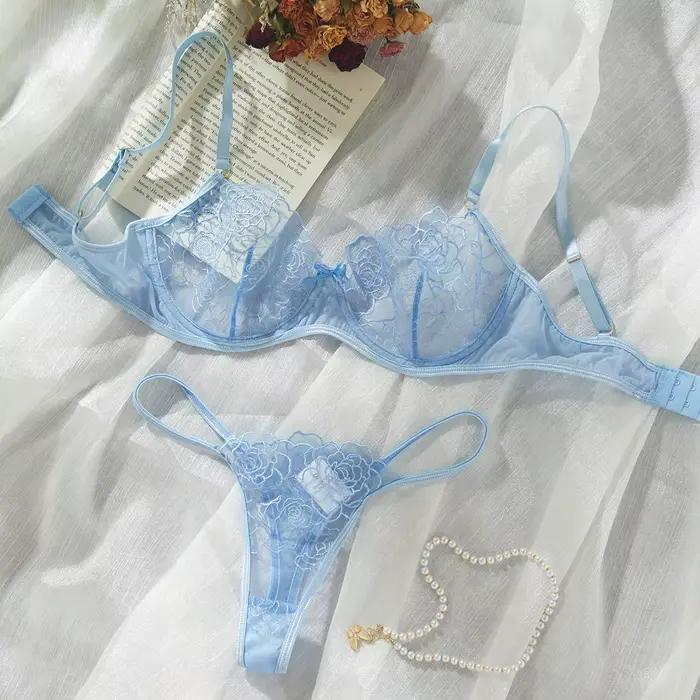 2 pièces ensemble de Lingerie Sexy femmes nuisettes érotique