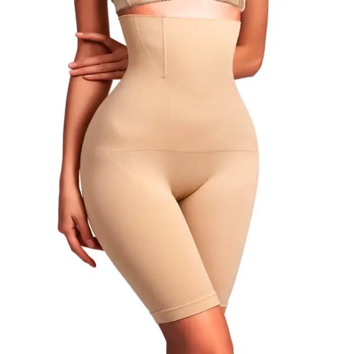 Taille haute Shaper culottes femmes corps Shaper Shorts pour femmes respirant serrage façonnage-courte modélisation sangle Corsets culotte