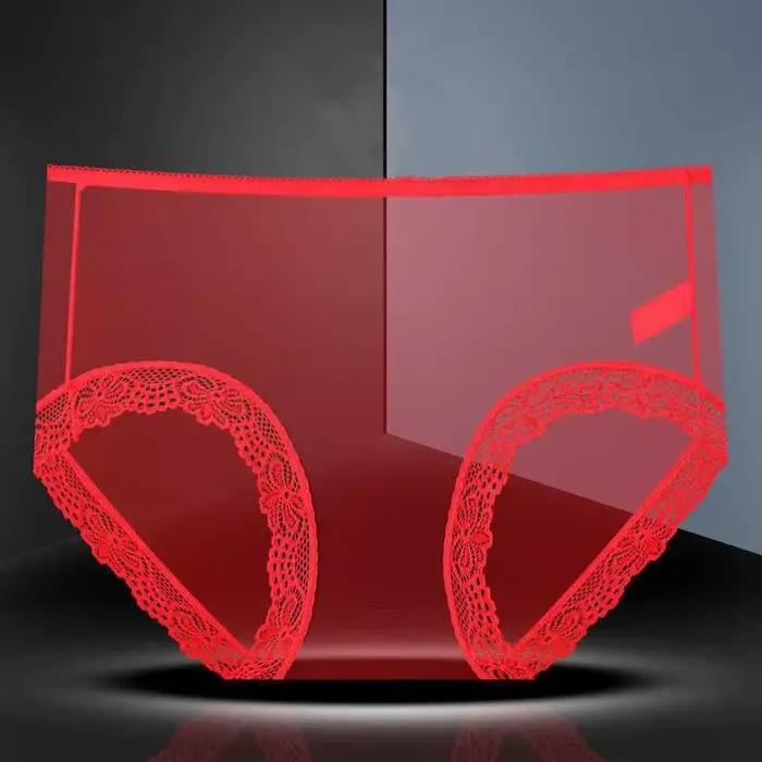 Slip Transparent en maille pour femmes