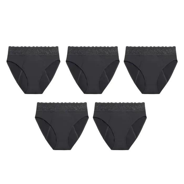 Culotte menstruelle en coton pour femme