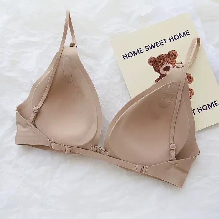 Soutien-gorge sans fil à fermeture frontale