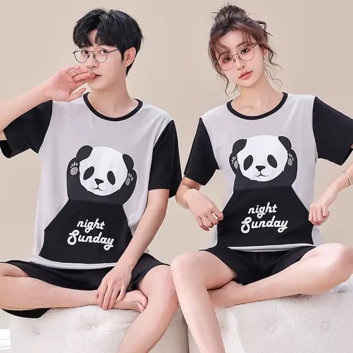 Nouveaux pyjamas d'été pour amoureux