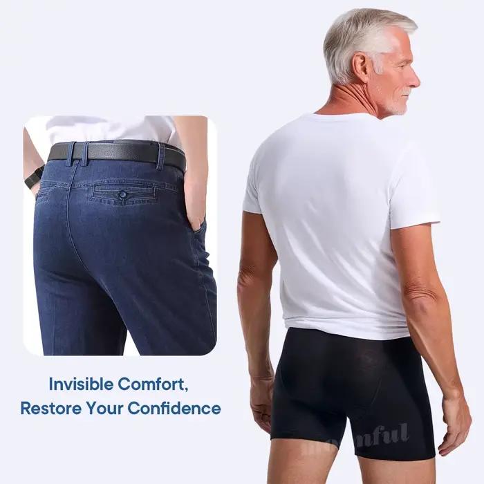 Boxer fuite urinaire homme réutilisable