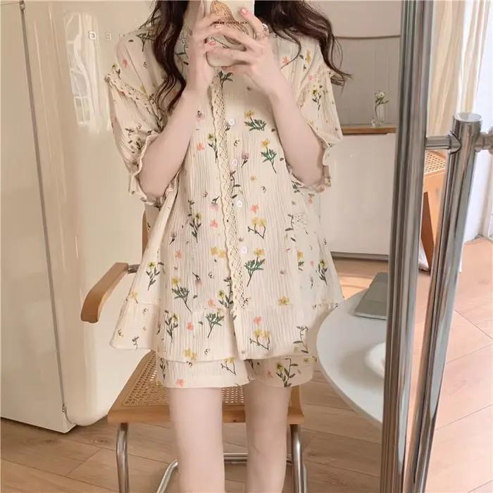 Nouvelle collection d'été : Pyjama pour femme à manches courtes