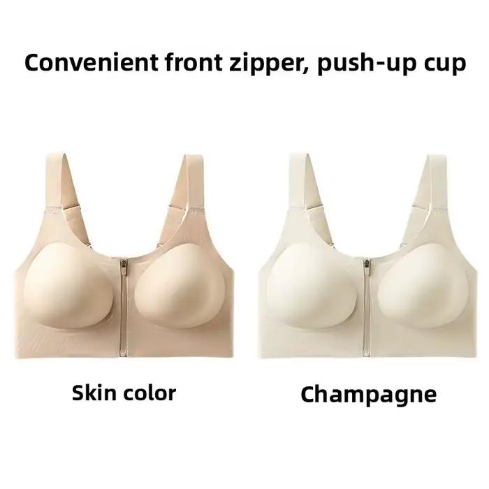 Soutien-gorge push-up à fermeture avant