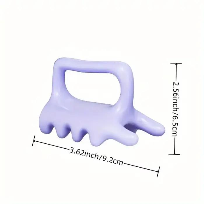 Masseur portatif pour le visage et le corps, masseur en résine pour le cou, les épaules et le dos, outil Guasha, masseur corporel relaxant pour soulager, cadeau de fête des mères