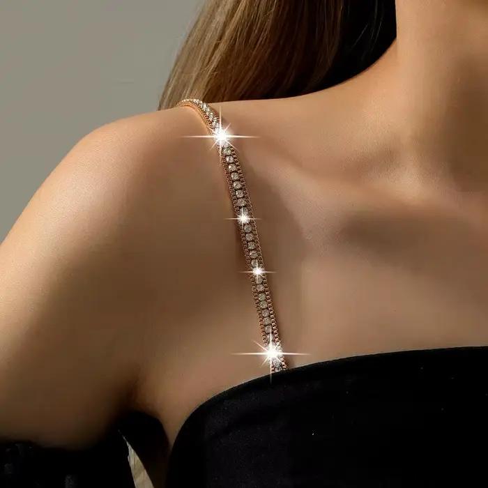 Bretelles de soutien-gorge anti-exposition invisibles et antidérapantes réglables pour robes de soirée et tenues décontractées pour femmes