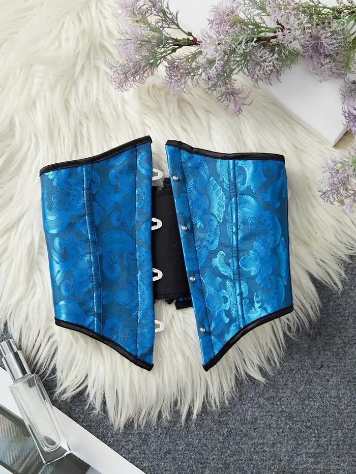 Ceinture Corset Courte Style Rétro