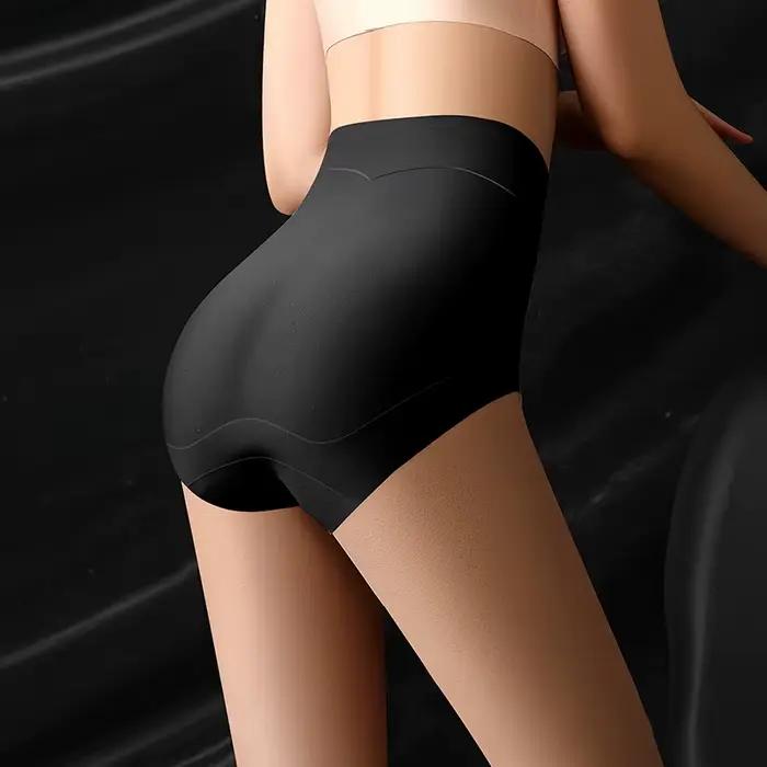 Culotte de contrôle pour femmes avec soutien du ventre taille haute matériau nylon et élasthanne couleurs bleu ciel beige brun or noir styles modernes occasions quotidiennes et spéciales