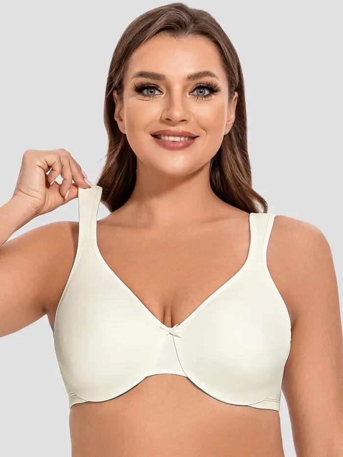 Meleneca-Soutien-gorge minimiseur sans couture pour femme