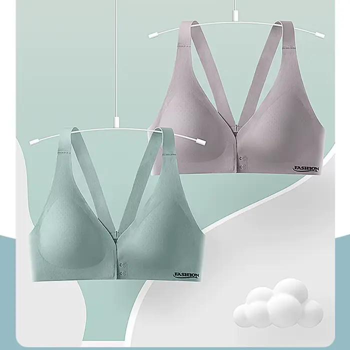 Soutien-gorge grande taille avec boucle avant