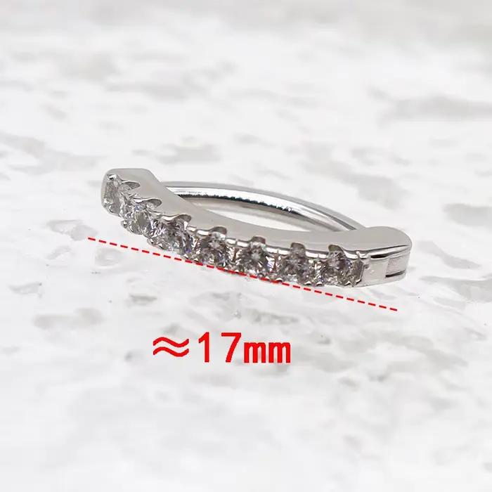 MIQIAO-Piercings de ventre en argent 925 pour femmes, accessoires sexy, bijoux de corps, anneau de nombril, 925