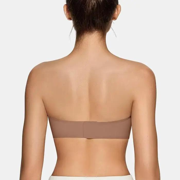 Soutien-gorge bandeau push-up sans bretelles