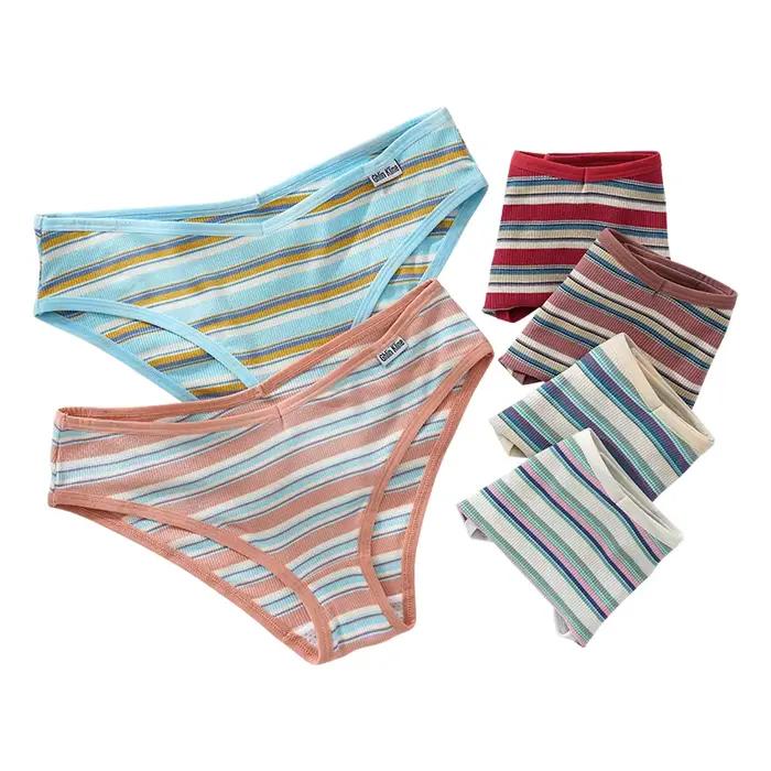 Culotte en coton coloré pour femmes