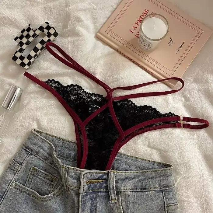 Culotte de luxe en dentelle pour femmes