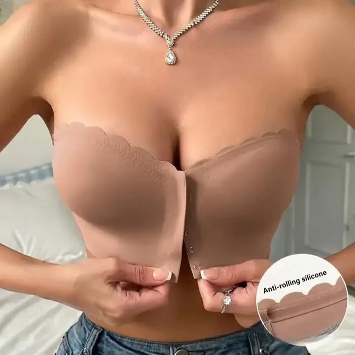 Soutien-gorge à boutons avant