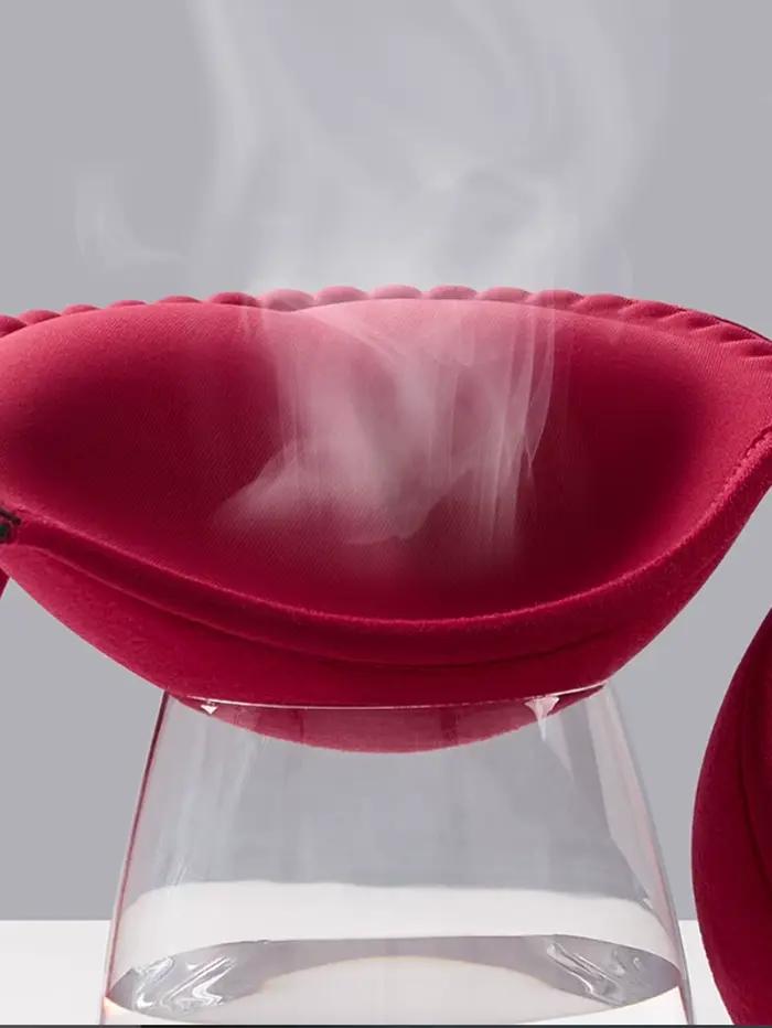 Magnifique design en velours à fronces sur la poitrine