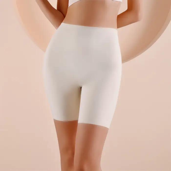 TUNIControl-Culotte short taille haute sans couture pour femme