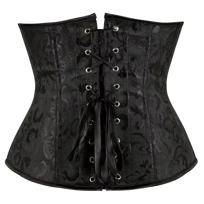 Corset Bustier Vintage Floral Push-up Frontal Closure Femme Occasions Spéciales Mode Gothique Jour Jour Usage