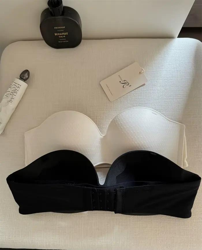 Shoulder straps removable non-marking large breasts show small underwear gathered breathable upturned bra women's lingerie