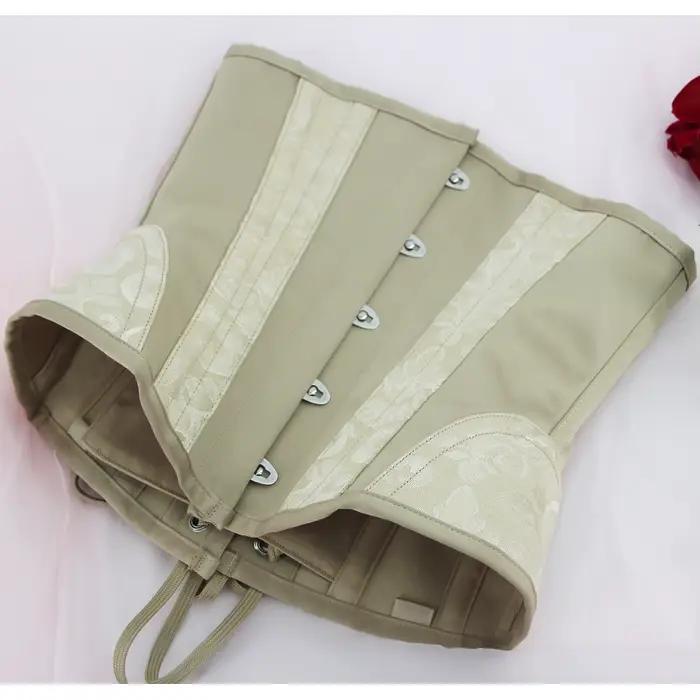 Corset court en forme de sablier pour femmes