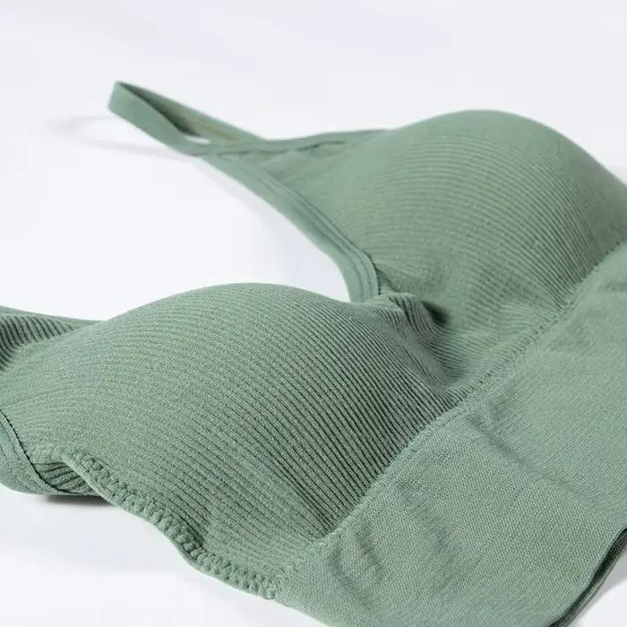 Femmes sans couture soutiens-gorge débardeur Push Up soutien-gorge sans fil Sexy sous-vêtements respirant Yoga