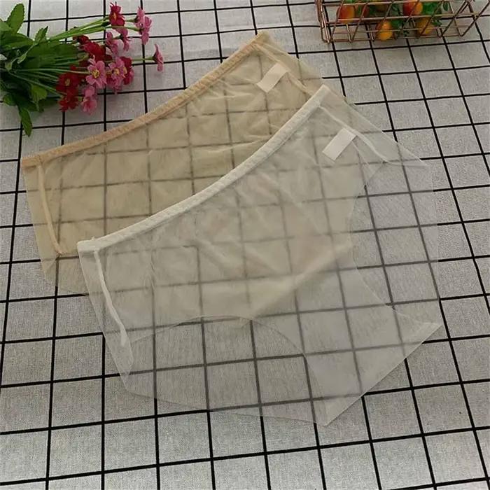 Culottes en maille souple pour femmes sexy et érotiques sous-vêtements transparents à offrir pour les occasions spéciales