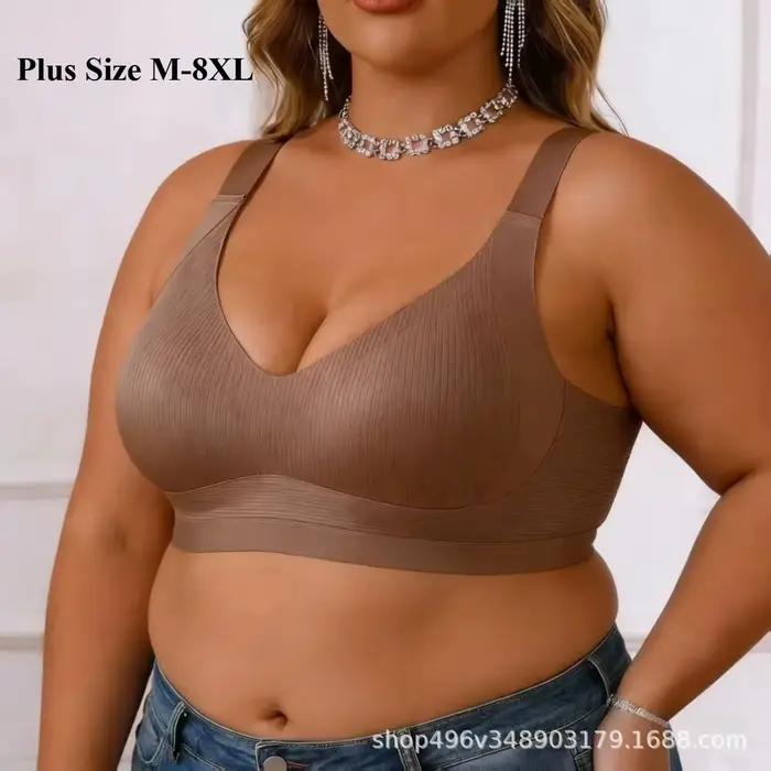 Soutien-gorge minimisant grande taille couvrance complète anti-affaissement lissage latéral sans armatures confort bande large respirant usage quotidien pour femmes grandes tailles