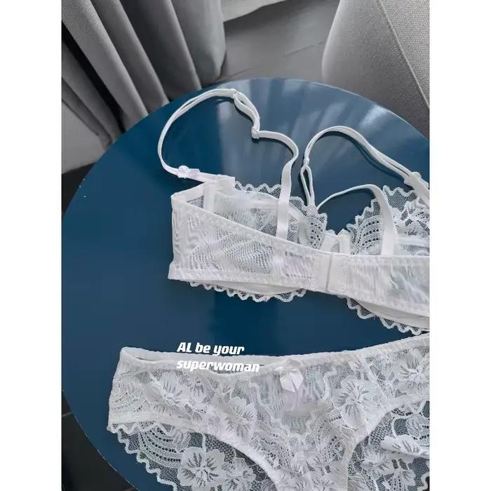 Soutien-gorge minimiseur en dentelle française pour femmes